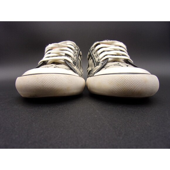 Coach Shoes Womens 5B Barrett Sneakers Black Logo Design F0007/J10 - Picture 2 of 11